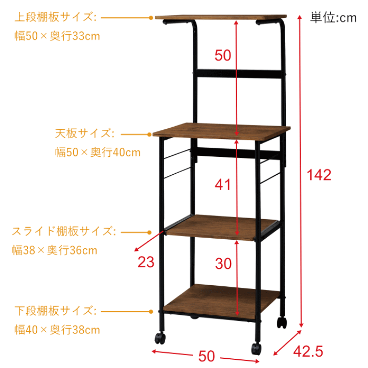 レンジラック　ワゴン　棚 楽天市場】【ポイント5倍】レンジラック ワゴン スリム レンジ台