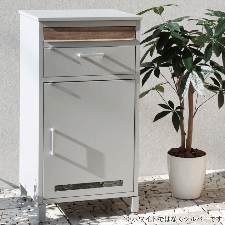 楽天市場】宅配ボックス ポスト 置き型 【当店限定 南京錠付