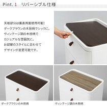 収納チェスト2段幅54.5cmRD-542WH/DBRロイヤルドロアー542アースホワイトプラスチックチェストチェスト【送料無料】沖縄・離島はお届けできません【05P07jan17】