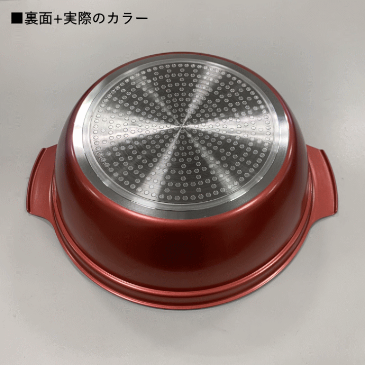 楽天市場】両手鍋 28cm IH対応 卓上鍋 ガス火対応 5〜7人用 ih 28