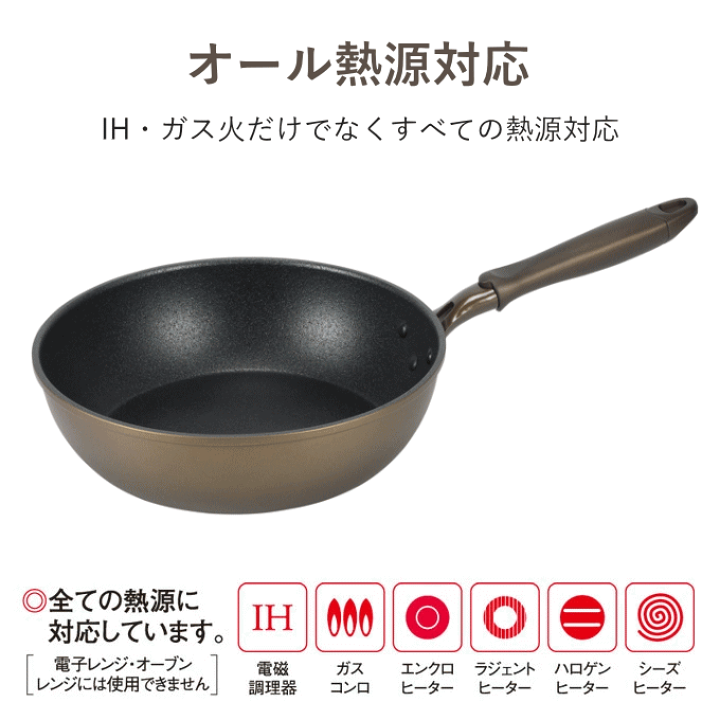 楽天市場】フライパン 深型 28cm ih対応 ガス火 炒め鍋 中華鍋 楽天市場】フライパン 深型 28cm ih対応 ガス火 炒め鍋 中華鍋