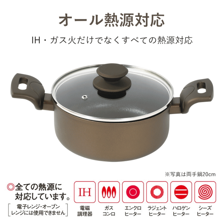 楽天市場】片手鍋両手鍋セットの通販