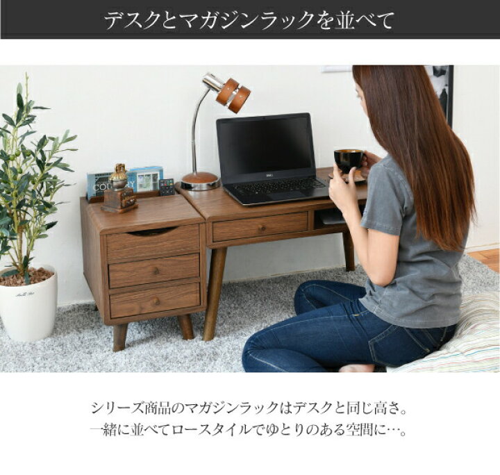 楽天市場】デスク ロータイプ 幅65 奥行40 パソコンデスク ローデスク  