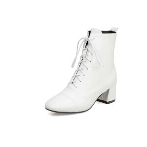 レディースブーツ ショートブーツ サイドゴアブーツ ジョッキーブーツ 編み上げブーツ 太ヒール 大きいサイズ  小さいサイズ  ブーティー  暖かい 冬靴 春 秋 美脚効