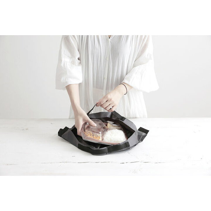 【 マーナ Shupatto 】 コンパクトバッグ S / Sサイズ  シュパット エコバッグ 折りたたみ 買い物袋 マイバッグ ショッピングバッグ !コンパクト 丈夫 しゅぱっと 折りたたみ おしゃれ シンプル 肩掛け レジ袋 おすすめ 人気 収納 大きめ 大容量 軽量 ブラック ポケット | ホリダシホンポ 楽天市場店