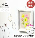 フック型ピン 3個入り / フックピン ステンレス Pli プリ +d ピン コの字 目立たない 頑丈 1kg 掛ける 引っ掛ける お…