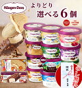 【のし無料】【 6個 選べる 】 ハーゲンダッツ ミニカップ バラエティ 17種 / バニラ ストロベリー グリーンティー 抹…