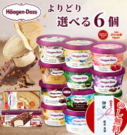 【のし無料】【 6個 選べる 】 ハーゲンダッツ ミニカップ バラエティ 17種 / バニラ ストロベリー グリ…