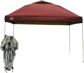 ワンタッチ タープテント 3×3m UVカット 耐水圧生地 通風口 大型テント 日よけ イベントテント アウトドア キャンプ レジャー 日よけ