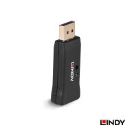 LINDY DisplayPort 1.4 EDID エミュレータ アダプタ 8K 60Hz 32.4Gbps 高速伝送 DPオス-メス 変換コネク…