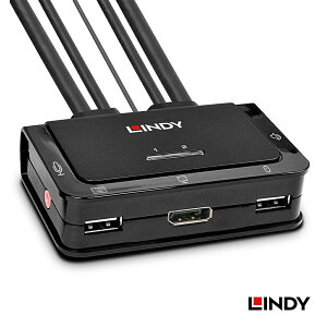 yzLINDY DisplayPort 1.2/USB KVM ؑ֊ HDCPfW^I[fBIMDisplayPorttI[fBIgpāAő4K@60HzA1080P 3DDP𑜓xT|[g