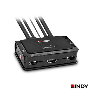 yzLINDY HDMI 2.0/USB Type-C/USB2.0/I[fBI KVMXCb`AP[utA2|[g USB Type-CC^[tFCXp\RA^ubgAOtBbNXJ[hɑΉ
