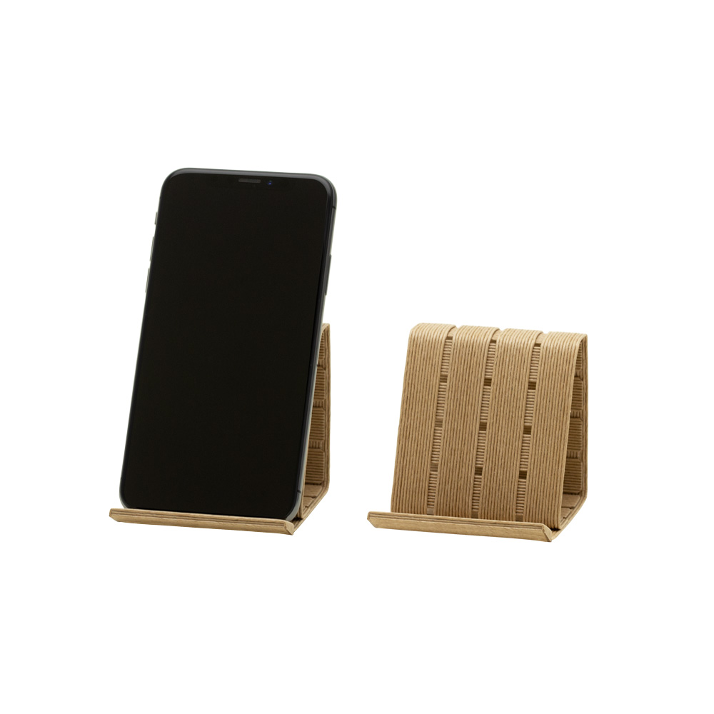 手ざわりの良い 自然素材のスマートフォンスタンド Bandc スマホスタンド ナチュラル iPhone SE 対応 エシカル 自然素材 Natural シンプル インテリア デポー BS0203 Smartphone 国際ブランド 日本製 M 北欧 モダン