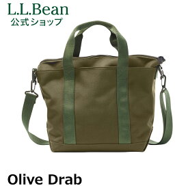 【公式】エルエルビーン ハンターズ トート バッグ ジップ トップ ショルダー ストラップ付き ミディアム | メンズ ウィメンズ レディース ユニセックス 男女兼用 アウトドア ブランド L.L.Bean LLBean llbean llビーン llbeen