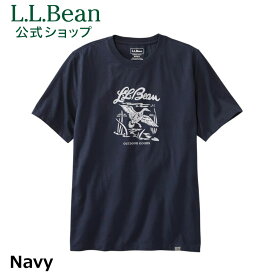 【公式】エルエルビーン ハンターズ グラフィック ティ Tシャツ メンズ アウトドア ブランド 半袖 速乾 L.L.Bean LLBean l.l.bean llbean llビーン llbeen