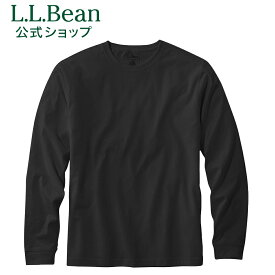 【公式】エルエルビーン ケアフリー アンシュリンカブル ティ 長袖 | Tシャツ ロングTシャツ ロンT シャツ メンズ アウトドア ブランド L.L.Bean LLBean l.l.bean llbean llビーン llbeen 無地Tシャツ ロンティー 丸首