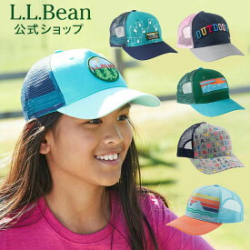 【公式】エルエルビーン キッズ トラッカー ハット キャップ 帽子 キッズ 子ども用 子供用 アウトドア ブランド フリーサイズ 通気 メッシュ L.L.Bean LLBean l.l.bean llbean llビーン llbeen