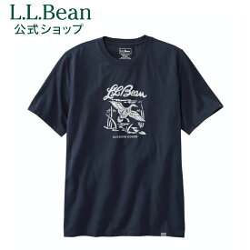 【公式】エルエルビーン ハンターズ グラフィック ティ Tシャツ メンズ アウトドア ブランド 半袖 速乾 L.L.Bean LLBean l.l.bean llbean llビーン llbeen