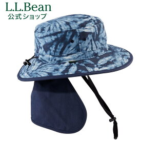 【公式】エルエルビーン キッズ サン シェイド バケット ハット 帽子 uvカット 日よけ キッズ 子供服 子ども用 アウトドア ブランド L.L.Bean LLBean l.l.bean llbean llビーン llbeen