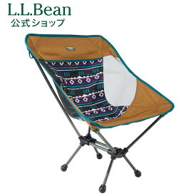 【公式】エルエルビーン エル エル ビーン パックライト チェア プリント アウトドアチェア キャンプ椅子 キャンプチェア 椅子 チェアー 折りたたみ 収束 アウトドア ブランド 軽量 いす 小型 L.L.Bean LLBean llビーン llbeen