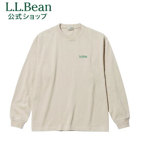 【公式】 エルエルビーン ユニオン ロングスリーブ Tシャツ 長袖 Tシャツ カットソー ロンT 長袖シャツ ビッグTシャツ ウィメンズ レディース アウトドア ブランド ティーシャツ クルーネック ゆったり 大きめ L.L.Bean LLBean llビーン llbeen