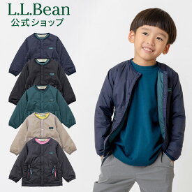 【SALE30％OFF】【公式】エルエルビーン キッズ ハリントン ストレッチ クルーネック ジャケット アウター キッズ 子供服 子ども用 子供用 男女兼用 ユニセックス アウトドア ブランド L.L.Bean LLBean llビーン llbeen