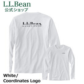 【公式】エルエルビーン レイクウォッシュ オーガニックコットン グラフィック ティ | シャツ Tシャツ カットソー ロンT メンズ アウトドア ブランド 長袖 クルーネック 丸首 ロゴ L.L.Bean LLBean llビーン llbeen ロングtシャツ