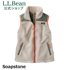 【WINTER SALEクーポン対象】【公式】 エルエルビーン ビーンズ シェルパ フリース ベスト | ボアフリース ボア フリースベスト ボアベスト アウター ウィメンズ レディース アウトドア ブランド 防寒 L.L.Bean LLBean llビーン llbeen