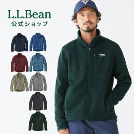 【公式】エルエルビーン セーター フリース フルジップ ジャケット | ジップアップ メンズ アウトドア ブランド ロゴ L.L.Bean LLBean llビーン llbeen フルジップジャケット トップス メンズウェア メンズアウター キャンプ ギフト