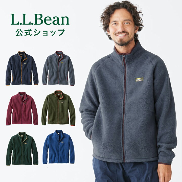 楽天市場】【公式】エルエルビーン カタディン フリース フルジップ 
