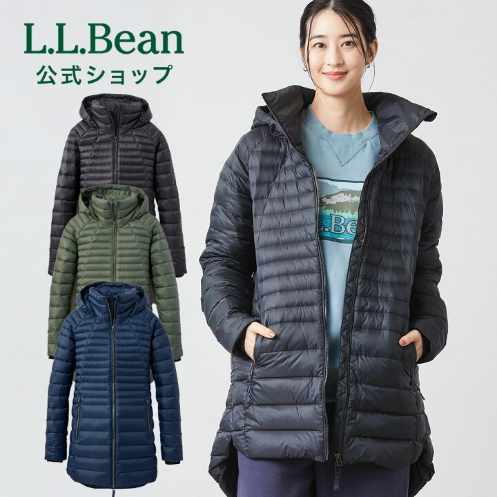 楽天市場】【公式】エルエルビーン バウンドレス ダウン コート 
