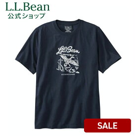 【SALE10%OFF】【公式】エルエルビーン ハンターズ グラフィック ティ Tシャツ メンズ アウトドア ブランド 半袖 速乾 セール L.L.Bean LLBean セール L.L.Bean llbean llビーン