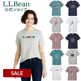 【SALE10%OFF】【公式】エルエルビーン グラフィック アクティブ ティ Tシャツ ウィメンズ レディース アウトドア ブランド 半袖 速乾 透湿 セール L.L.Bean LLBean セール L.L.Bean llbean llビーン