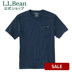 【SALE10%OFF】【公式】エルエルビーン エクスプローラー スラブ ティ 半袖Tシャツ シャツ 半袖シャツ メンズ アウトドア ブランド ポケット付き 胸ポケット uvカット 紫外線 UPF 50+ L.L.Bean LLBean L.L.Bean llbean llビーン
