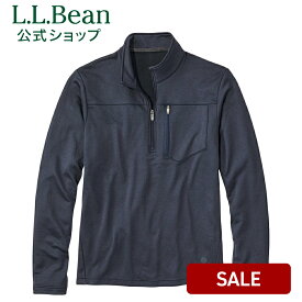 【クーポンでさらに10%オフ】【SALE10%OFF】【公式】エルエルビーン ベンチャーストレッチ クォータージップ フリース 長袖シャツ プルオーバー トップス メンズ アウトドア ブランド ストレッチ 透湿 速乾 保温 薄手 L.L.Bean LLBean L.L.Bean llbean llビーン