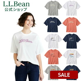 【5/13までクーポンで10%オフ】【SALE10%OFF】【公式】エルエルビーン ジャパン フィット グラフィック オーバーサイズ ティ | Tシャツ シャツ トップス ウィメンズ レディース アウトドア ブランド 半袖 ゆったり ビッグT 速乾 セール L.L.Bean llbean llビーン