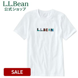 【SALE10%OFF】【公式】エルエルビーン キッズ グラフィック ティ Tシャツ 丸首 半袖 キッズ 子供服 子ども用 子供用 アウトドア ブランド 速乾 ロゴ プリント バックプリント 涼しい L.L.Bean LLBean L.L.Bean llbean llビーン