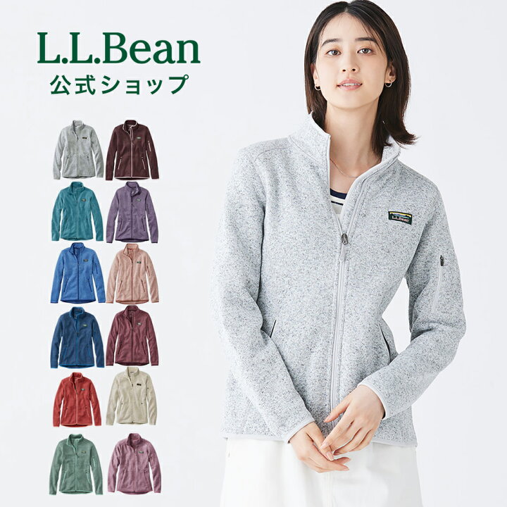 楽天市場】【公式】エルエルビーン セーター フリース フルジップ 