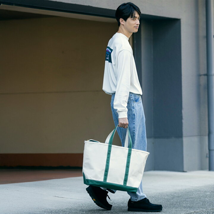 L.L.Bean エルエルビーン トートバッグ 帆布 旅行バッグ（L.L.Bean  