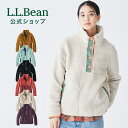 【楽天スーパーSALE15%OFF】【公式】エルエルビーン ビーンズ シェルパ フリース プルオーバー | ボアジャケット ボア アウター ボアフリース ウィメンズ レディース アウトドア ブランド 防寒 ショート丈 L.L.Bean LLBean llビーン llbeen 長袖 防寒着 暖かい