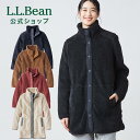 【楽天スーパーSALE15%OFF】【公式】 エルエルビーン ビーンズ シェルパ フリース コート | アウター ジャケット フリースコート ボアジャケット ボア ロング丈 ミドル丈 ボアフリース ウィメンズ レディース アウトドア ブランド L.L.Bean LLBean llビーン llbeen