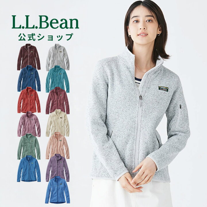 楽天市場】【公式】 エルエルビーン セーター フリース フルジップ 