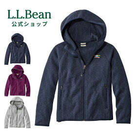 【WINTER SALEクーポン対象】【公式】エルエルビーン セーター フリース フリース ジャケット キッズ 子供服 子ども用 子供用 アウトドア ブランド フード付き ビッグキッズ 防寒 L.L.Bean LLBean l.l.bean llbean llビーン llbeen