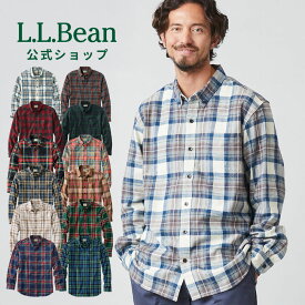【公式】エルエルビーン スコッチ プラッド フランネル シャツ｜フランネルシャツ ネルシャツ メンズ アウトドア ブランド 長袖 カジュアル チェック チェックシャツ トップス 長袖シャツ L.L.Bean LLBean llビーン llbeen