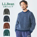 【公式】エルエルビーン ビーンズ クラシック ラグ ウール セーター クルーネック バーズアイ | ニット メンズ アウトドア ブランド ラムウール 丸首 ゆったり 暖かい L.L.Bean LLBean llビーン llbeen ウールニット 長袖 メンズセーター 秋冬 トップス クルーネックニット