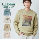【楽天スーパーSALEクーポン対象】 【公式】 エルエルビーン カタディン アイアン ワークス スウェットシャツ クルーネック グラフィック | スウェット プルオーバー トレーナー メンズ アウトドア ブランド 裏起毛 厚手 L.L.Bean LLBean llビーン llbeen スエット