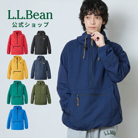 【公式】 エルエルビーン マウンテン クラシック アノラック｜マウンテンパーカー ジャケット アウター メンズ アウトドア ブランド プルオーバー ハーフジップ パッカブル 防風 撥水 L.L.Bean LLBean llビーン llbeen