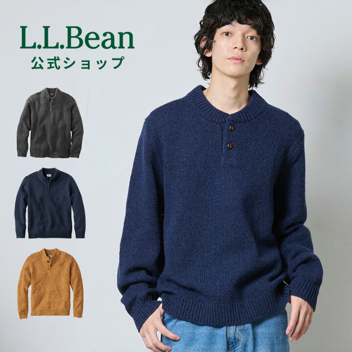 楽天市場】【公式】エルエルビーン クラシック ラグ ウール ヘンリー 