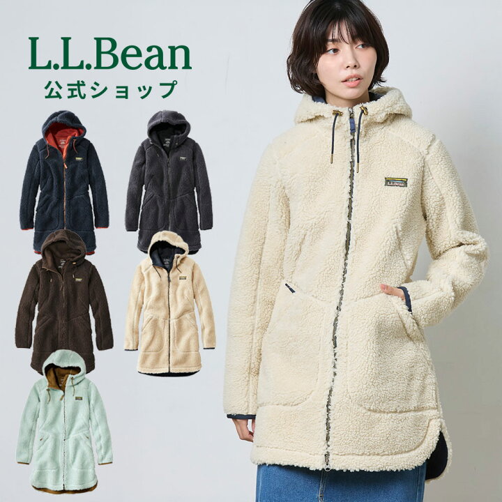 楽天市場】【公式】エルエルビーン マウンテン パイル フリース コート 
