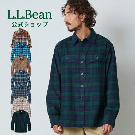 【WINTER SALEクーポン対象】【公式】エルエルビーン シャミー クロス シャツ | フランネルシャツ ネルシャツ メンズ アウトドア ブランド 長袖 カジュアル チェック チェックシャツ L.L.Bean LLBean llビーン llbeen アウトドアブランド トップス メンズシャツ